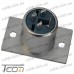 Купить Штекер CANON (XLR) 3pin, монтажный, корпус_металл, Tcom по выгодной цене