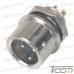 Разъём XS9 быстросъёмный 2pin (штекер кабельный+гнездо монтажное) рис 6