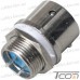 Разъём XS12 быстросъёмный 2pin (штекер кабельный+гнездо монтажное) рис 6