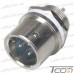 Разъём XS12 быстросъёмный 3pin (штекер кабельный+гнездо монтажное) рис 5