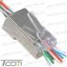 Штекер 8р8с (RJ-45) cat.-6E, экранированный, сквозное отверстие рис 5