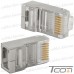 Купить Штекер компьютерный 8р8с (RJ45) экранированный по выгодной цене