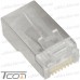 Штекер компьютерный 8р8с (RJ45) экранированный рис 4