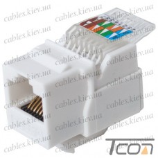 Модуль RJ-45 Keystone 5-ой категории с заглушкой (Тип 3), Tcom
