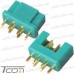 Купить Разъём питания MPX 6pin, комплект (штекер + гнездо) по выгодной цене