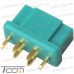 Разъём питания MPX 6pin, комплект (штекер + гнездо) рис 4