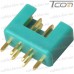 Разъём питания MPX 6pin, комплект (штекер + гнездо) рис 5