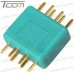 Разъём питания MPX 6pin, комплект (штекер + гнездо) рис 6