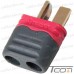Разъёмы питания Amass T-Plug, 500В, 25А/50А, 2-х контактные, комплект (штекер+гнездо), AWG12, красные рис 4