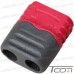 Гнездо питания Amass T-Plug(F), 500В, 25А/50А, 2-х контактное, AWG12, красное рис 4