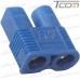 Купить Штекер питания Amass EC3(M), 500В, 25А/50А, 2-х контактный, 14AWG, синий по выгодной цене