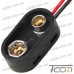 Цена от 6.99 грн. на Гнездо держатель 9V кроны с кабелем Daier DCK6