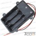 Фото, характеристики, описание Корпус батареек х3 "АА" 1.5V Daier WBH5-3005, с крышкой, водонепроницаемый