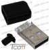 Цена от 5.42 грн. на Штекер USB тип A под шнур, бакелит, чёрный, Tcom