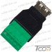 Цена от 86.14 грн. на Гнездо USB тип A, c клеммной колодкой (под винт)