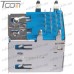 Гнездо USB 3.0 тип A двойное (90°), монтажное, Tcom рис 5