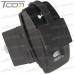 Гнездо USB двойное прямоугольное 5V 3,1А с красной подсветкой, врезное рис 4