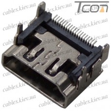 Гнездо HDMI, монтажное, Tcom