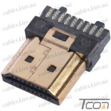 Штекер HDMI, монтажный, Tcom
