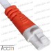 Разъёмы пыленепроницаемые IP60 3pin, с кабелем, белые, Tcom рис 4