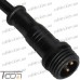 Разъёмы водонепроницаемые M10, 3pin, IP67, с кабелем, Tcom рис 4