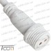 Разъёмы водонепроницаемые M18, 2pin, IP67, с кабелем, Tcom рис 4