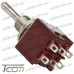 Купить Тумблер MTS-223 (ON)-OFF-(ON) 6-и контактный, 3A, 250VAC, Tcom по выгодной цене
