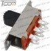 Купить Переключатель движковый KBB40-2P2W ON-ON 6-и контактный, 0,5A, 250VAC, Tcom по выгодной цене