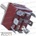 Фото, характеристики, описание Тумблер Daier KN3C-123AA, без фиксации, 9pin, (ON)-OFF-(ON), 15A 250V, клемма