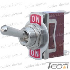 Тумблер большой Daier KN3C-102P, с фиксацией, 3pin, ON-ON, 15A 250V, винтовой зажим