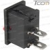 Фото, характеристики, описание Переключатель Daier KCD1-101, ON-OFF, 2pin, 10A 125V/6A 250V, красный