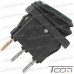 Купить Переключатель Daier KCD1-2-101NW, с подсветкой, влагозащищённый, ON-OFF, 3pin, 6A 250V, зелёный по выгодной цене