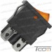 Купить Переключатель Daier KCD1-4-201N, с подсветкой, ON-OFF, 4pin, 6A 250V, жёлтый по выгодной цене