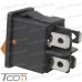 Фото, характеристики, описание Переключатель Daier KCD1-4-201N, с подсветкой, ON-OFF, 4pin, 6A 250V, жёлтый