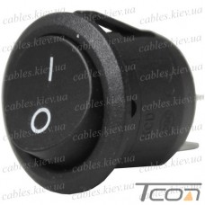 Переключатель Daier KCD1-5-101, ON-OFF, 2pin, 6A 250V, чёрный