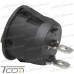 Фото, характеристики, описание Переключатель Daier KCD1-5-101, ON-OFF, 2pin, 6A 250V, чёрный