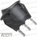 Купить Переключатель Daier KCD1-5-103, ON-OFF-ON, 3pin, 6A 250V, чёрный по выгодной цене