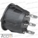 Фото, характеристики, описание Переключатель Daier KCD1-5-103, ON-OFF-ON, 3pin, 6A 250V, чёрный