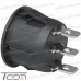 Фото, характеристики, описание Переключатель Daier KCD1-5-103, ON-OFF-ON, 3pin, 6A 250V, красный