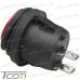 Цена от 23.79 грн. на Переключатель Daier KCD1-5-101W RD, ON-OFF, 2pin, 6A 250VAC