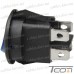 Купить Переключатель Daier KCD1-8-201N, с подсветкой, ON-OFF, 4pin, 6A 250V, синий по выгодной цене