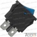Купить Переключатель Daier KCD1-12-101, ON-OFF,  2pin, 6A 250V, синий по выгодной цене