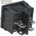 Фото, характеристики, описание Переключатель Daier KCD1-6-2101 RD, ON-OFF, 4pin, 6A 250VAC (без подсветки)