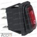 Купить Переключатель Daier KCD3-102W RD, ON-ON, 3pin, 15A 250VAC (без подсветки) по выгодной цене