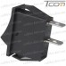 Фото, характеристики, описание Переключатель Daier KCD3-111, OFF-(ON), 2pin, 15A 250V, чёрный