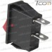 Фото, характеристики, описание Переключатель Daier KCD3-111, OFF-(ON), 2pin, 15A 250V, красный
