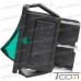 Купить Переключатель Daier KCD2-202N, с подсветкой, ON-ON, 6pin, 15A 250V, красный по выгодной цене