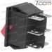 Фото, характеристики, описание Переключатель Daier KCD2-203, ON-OFF-ON, 6pin, 15A 250V, красный