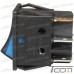 Купить Переключатель Daier KCD2-4-2101N, двойной, с подсветкой, ON-OFF, 6pin, 15A 250V, красный+синий по выгодной цене
