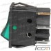 Купить Переключатель Daier KCD2-4-2101N, двойной, с подсветкой, ON-OFF, 6pin, 15A 250V, красный+зелёный по выгодной цене